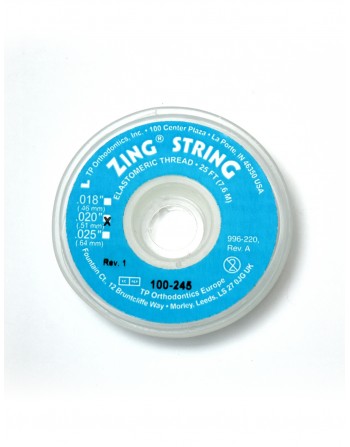 Zing String - Fio Elástico Anti Deslizante Transparente .020